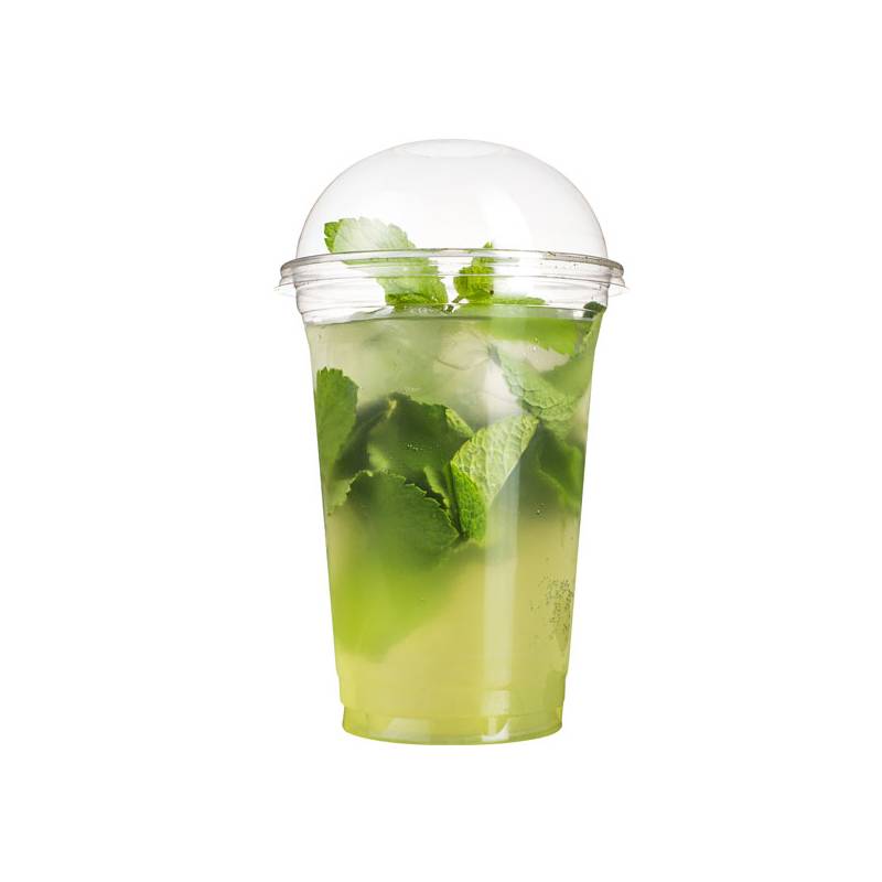 20 oz. Clear PET Customizable Plastic Cold Cup - 50/Case