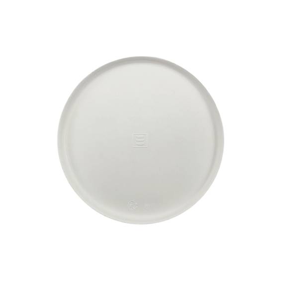 Ano 3.5" PFAS Free Compostable Sugarcane Pulp Plate - 120/Case