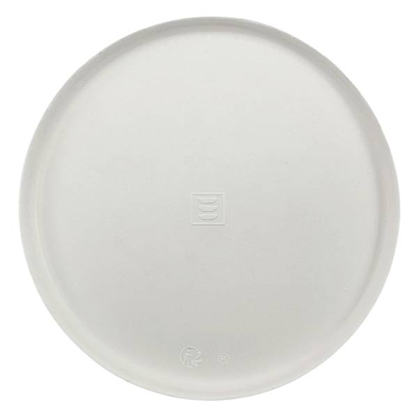 Ano 6.3" PFAS Free Compostable Sugarcane Pulp Plate - 600/Case