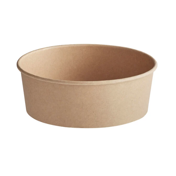 Round Kraft Take-Out Container 44 oz. 300/Case