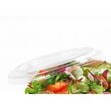 Lids for Bio Kraft Salad Container 16 oz. 300/Case