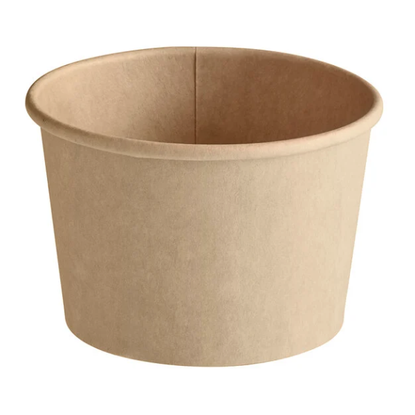 Round Kraft Take-Out Container 4 oz. 1000/Case
