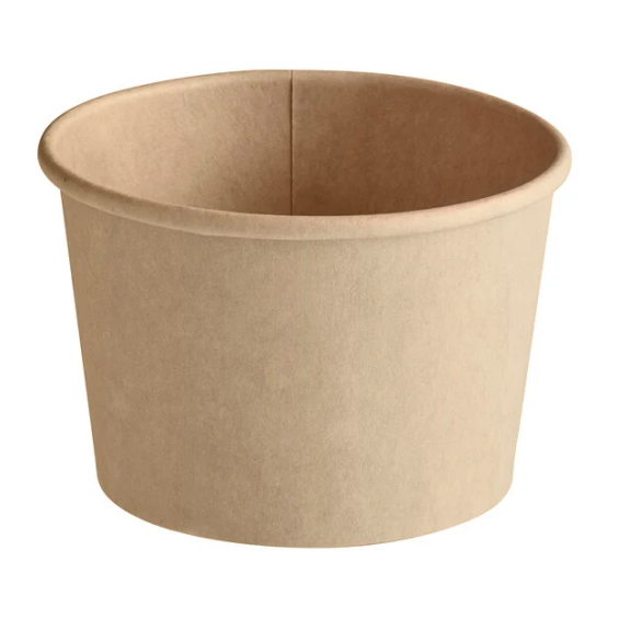 Round Kraft Take-Out Container 4 oz. 1000/Case